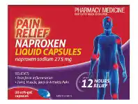 Direct Chemist Outlet Pain Relief Naproxen Liquid Capsules 30 Pack offer