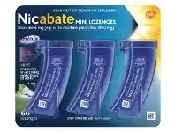 Nicabate Mini Mint 4mg 60 Lozenges