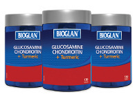 Direct Chemist Outlet Bioglan Glucosamine Chondroitin + Turmeric 120 Tablets offer