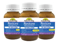Direct Chemist Outlet Nature's Way Restore Probiotic 50 Billion 30 Capsules offer