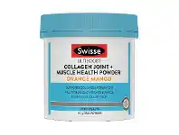 Direct Chemist Outlet Swisse Collagen Joint + Muscle Health Powder Orange Mango 162g offer