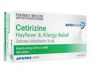 Direct Chemist Outlet Apohealth Cetirizine Hayfever & Allergy Relief 50 Tablets offer