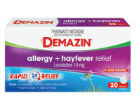 Direct Chemist Outlet Demazin Allergy + Hayfever Relief 30 Tablets offer