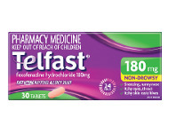 Telfast 180mg 30 Tablets