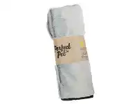 BIG W Perfect Pet Faux Suede Throw 100cm x 72cm - Grey offer