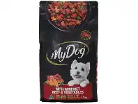 BIG W My Dog Dry Dog Food 1.5kg - Gourmet Beef offer