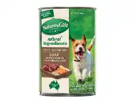 BIG W Nature’s Gift Dog Food Can Varieties 700g - Kangaroo Rice & Vegetables offer