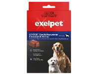 Exelpet 4-Pack Ezy-Dose Monthly Heartwormer & Intestinal All-Wormer for Dogs