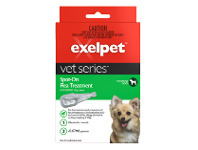 BIG W Exelpet 2-Pack Vet Series Spot-On Flea Treatment for Small Dogs offer