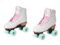 Kmart Roller Skates - White, Size 6 to 8 offer