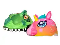 BIG W Raskullz, Krash Super Rainbow Unicorn or T-Rex Helmet offer