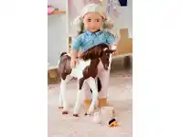 Kmart Our Generation Yanira Doll with Foal offer