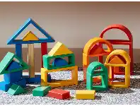 Wooden Geometric Block Set