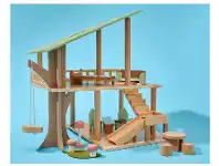 Kmart 14 Piece Wooden Tree House offer