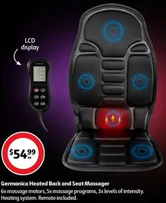 Germanica Heated Back and Seat Massager