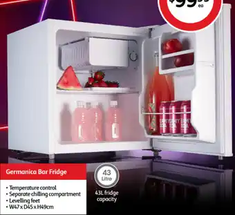 Coles Germanica Bar Fridge offer