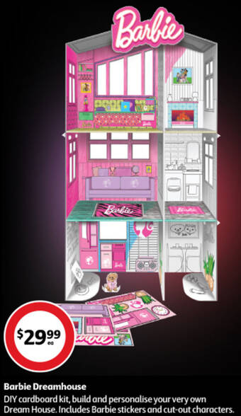 Coles Barbie Dreamhouse offer
