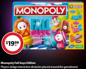 Coles Monopoly Fall Guys Edition offer