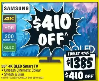 55" 4K QLED Smart TV