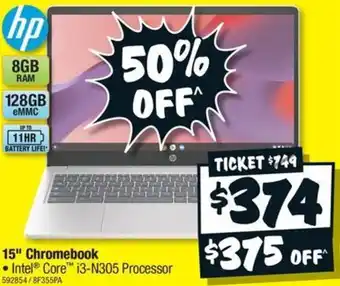 JB Hi-Fi 15" Chromebook offer