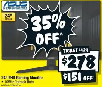 24" FHD Gaming Monitor