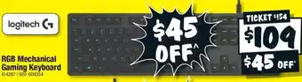 JB Hi-Fi RGB Mechanical Gaming Keyboard offer