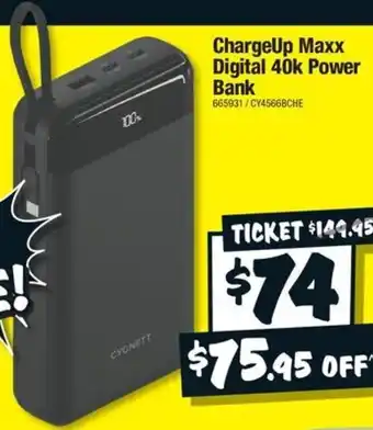 ChargeUp Maxx Digital 40k Power Bank