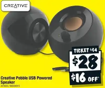 Creative Pebble USB Powered Speaker
