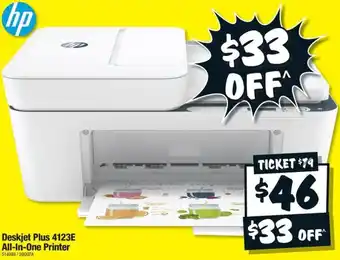 JB Hi-Fi Deskjet Plus 4123E All-In-One Printer offer