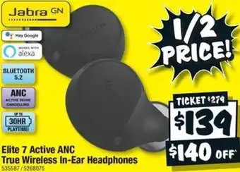 JB Hi-Fi Elite 7 Active ANC True Wireless In-Ear Headphones offer