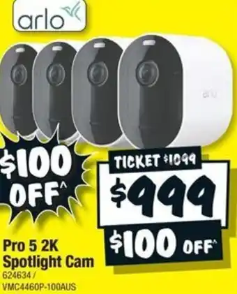 JB Hi-Fi Pro 5 2K Spotlight Cam offer