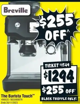 JB Hi-Fi The Barista Touch offer