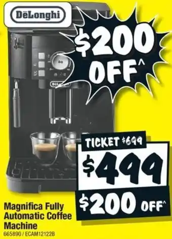 JB Hi-Fi Magnifica Fully Automatic Coffee Machine offer