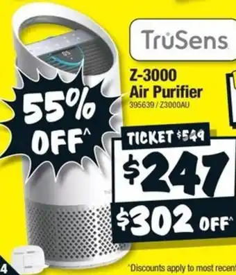 JB Hi-Fi Z-3000 Air Purifier offer