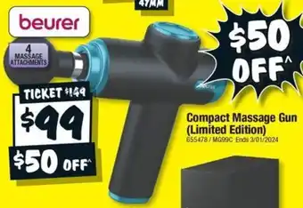 JB Hi-Fi Compact Massage Gun (Limited Edition) offer