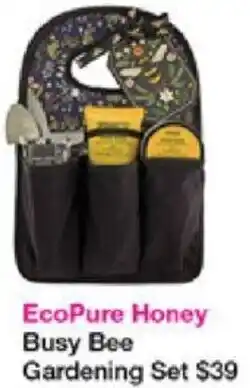 Priceline EcoPure Honey Busy Bee Gardening Set offer