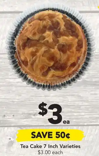 Drakes Tea Cake 7 Inch offer