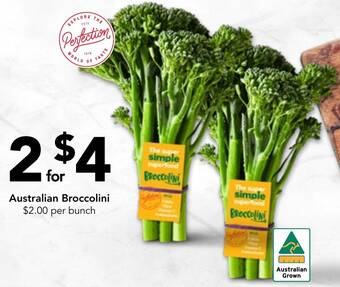 Drakes Australian Broccolini offer