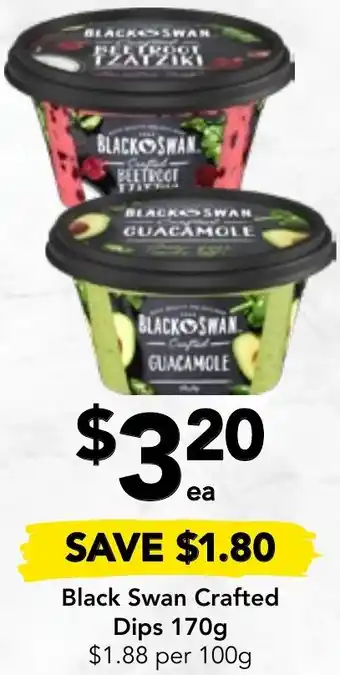 Black Swan Crafted Dips 170g
