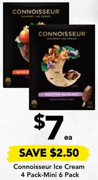 Drakes Connoisseur Ice Cream 4 Pack-Mini 6 Pack offer