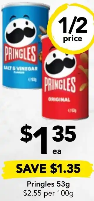 Drakes Pringles 53g offer
