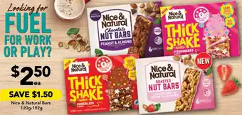 Drakes Nice & Natural Bars 120g-192g offer