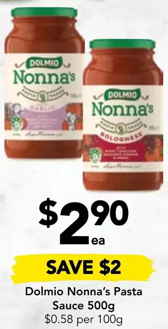 Drakes Dolmio Nonna's Pasta Sauce 500g offer