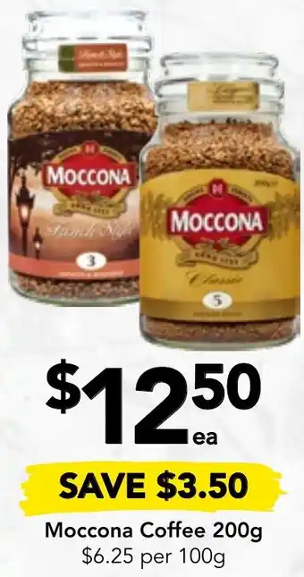 Drakes Moccona Coffee 200g offer