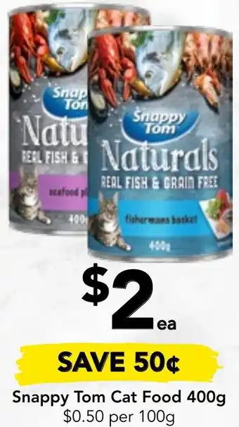 Drakes Snappy Tom Cat Food 400g offer