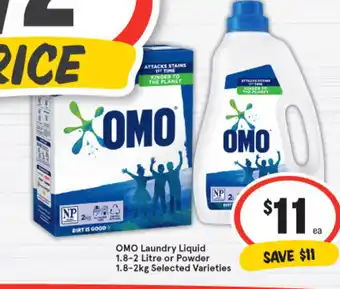 IGA Omo Laundry Liquid offer
