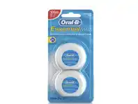 Direct Chemist Outlet Oral-B Essential Floss Mint Waxed 50 Meters, Pack of 2 offer