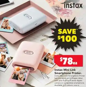 Instax Mini Link Smartphone Printer