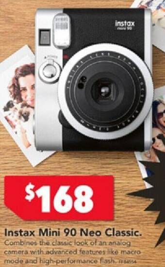 Harvey Norman Instax Mini 90 Neo Classic offer