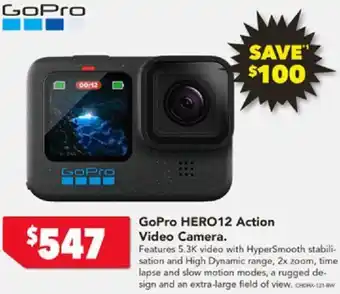Harvey Norman GoPro HERO12 Action Video Camera offer